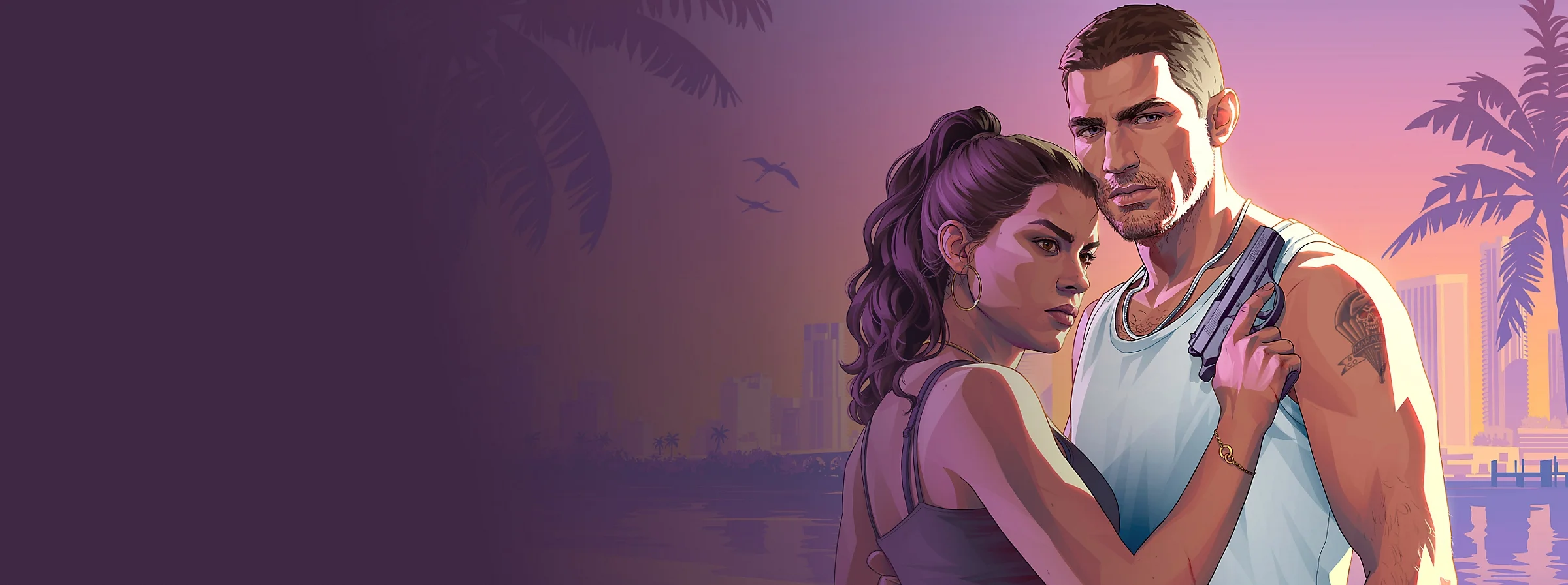 Джейсон и Люсия в Vice City